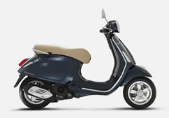 Detalles de la Vespa Primavera