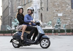 Detalles de la Vespa Primavera